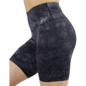 Biker Shorts Women’s high  waisted yoga workout compression  Shorts Size S.